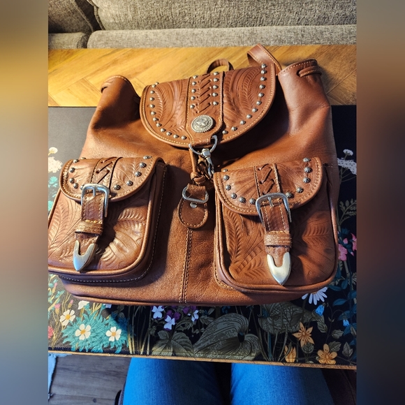 Genuine Leather backpack - Picture 5 of 6